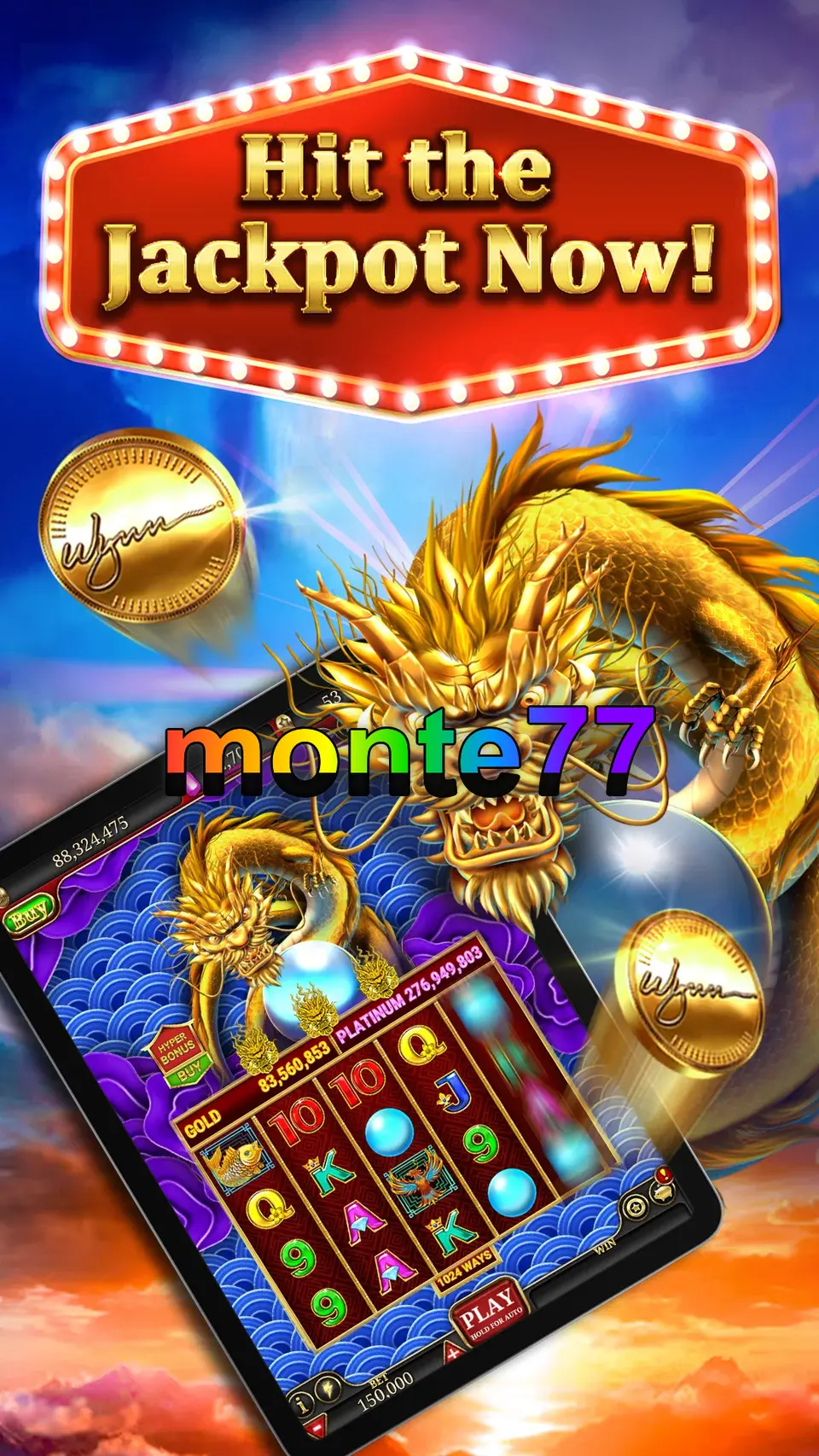monte77 Tangkapan Layar Resmi APK
